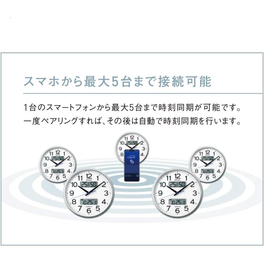 SEIKO（セイコー） SEIKO NexTIme(ネクスタイム) 掛け時計 衛星電波