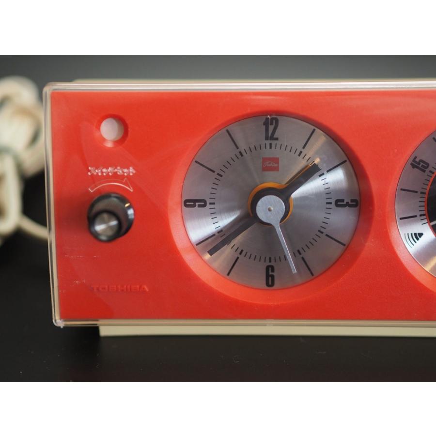 東芝タイムスイッチ スペースエイジ デザイン 時計としても ミッド