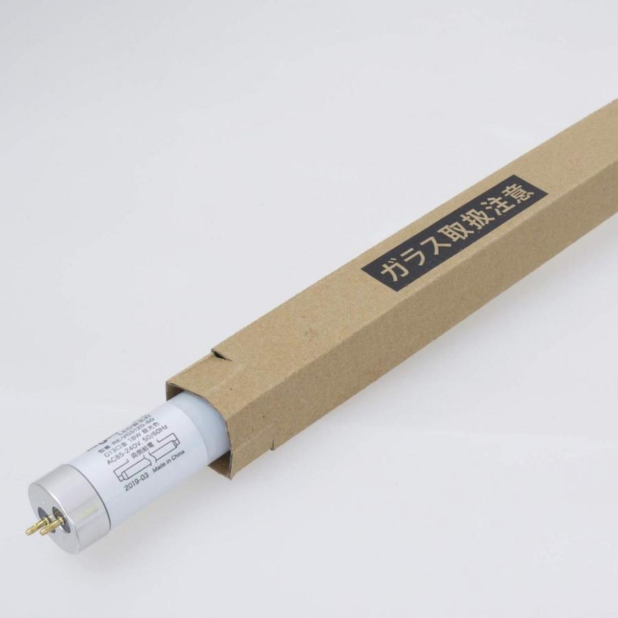 LED蛍光灯 直管 40W形 120cm 昼光色 18W 2300lm ノンフリッカー Ra82