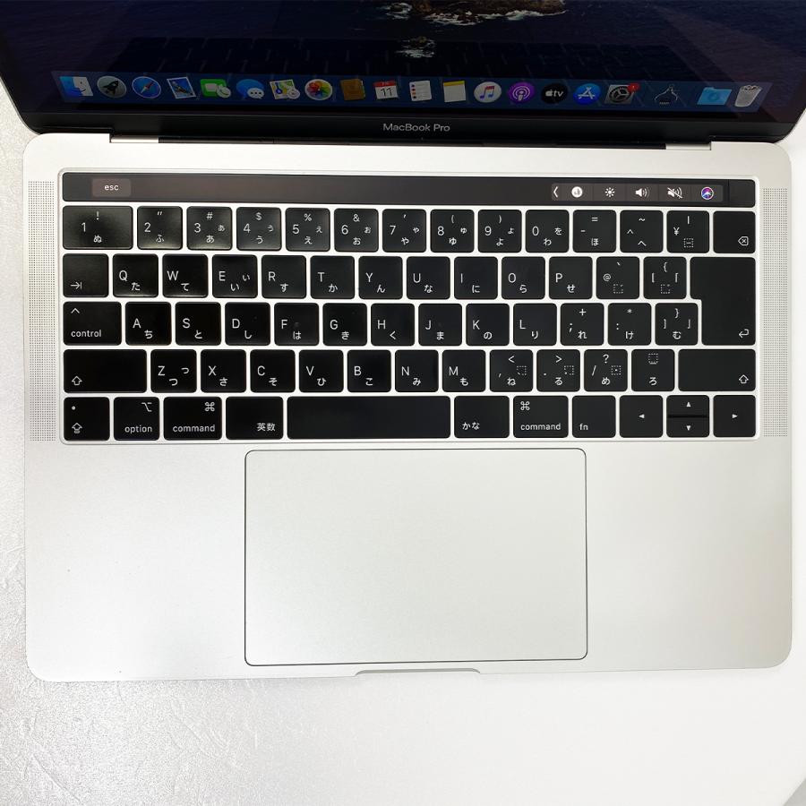 MacBook Pro 13インチ 2019 シルバー 8GB 128GB JISキーボード Dランク