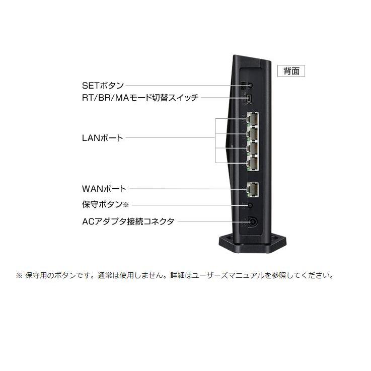 NEC ルーター 無線 LAN 親機 wi-fi6 Wi-Fi IPv6 対応 Aterm PA