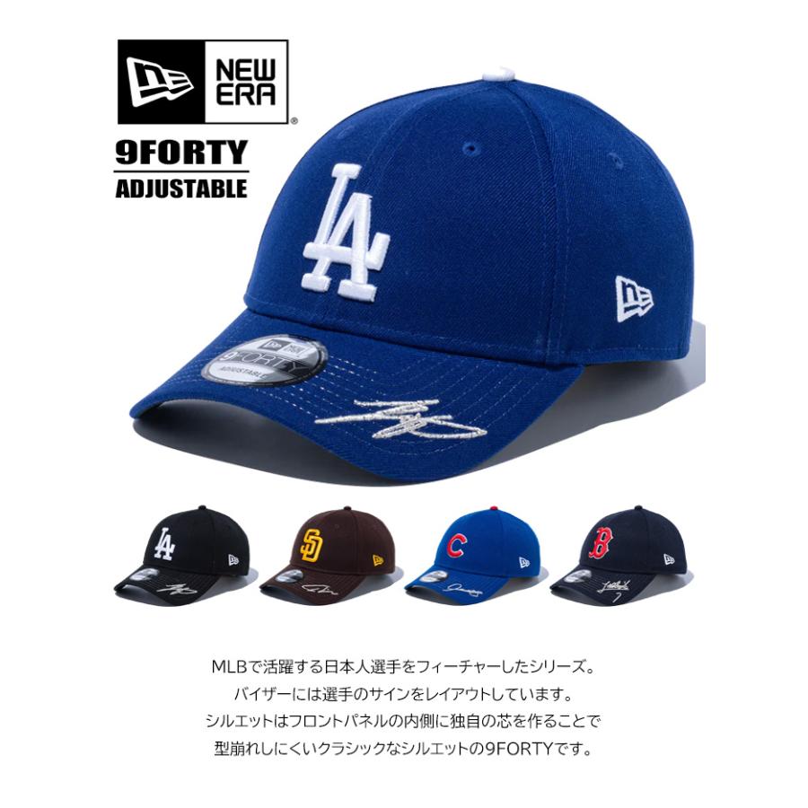 NEW ERA（ニューエラ） 9FORTY キャップ MLB Signature サイン