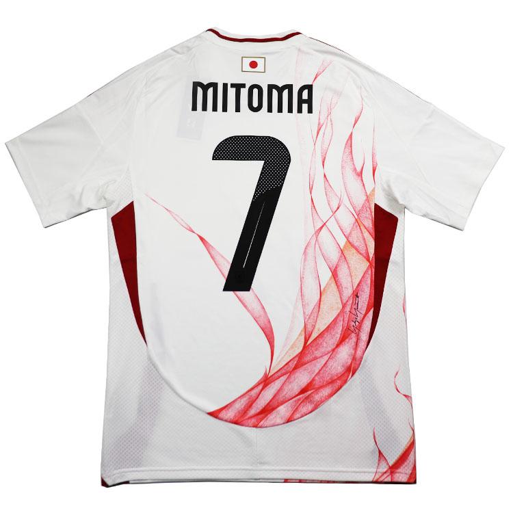 adidas（アディダス） ＃7 三苫薫 サッカー 日本代表 2024 アウェイ