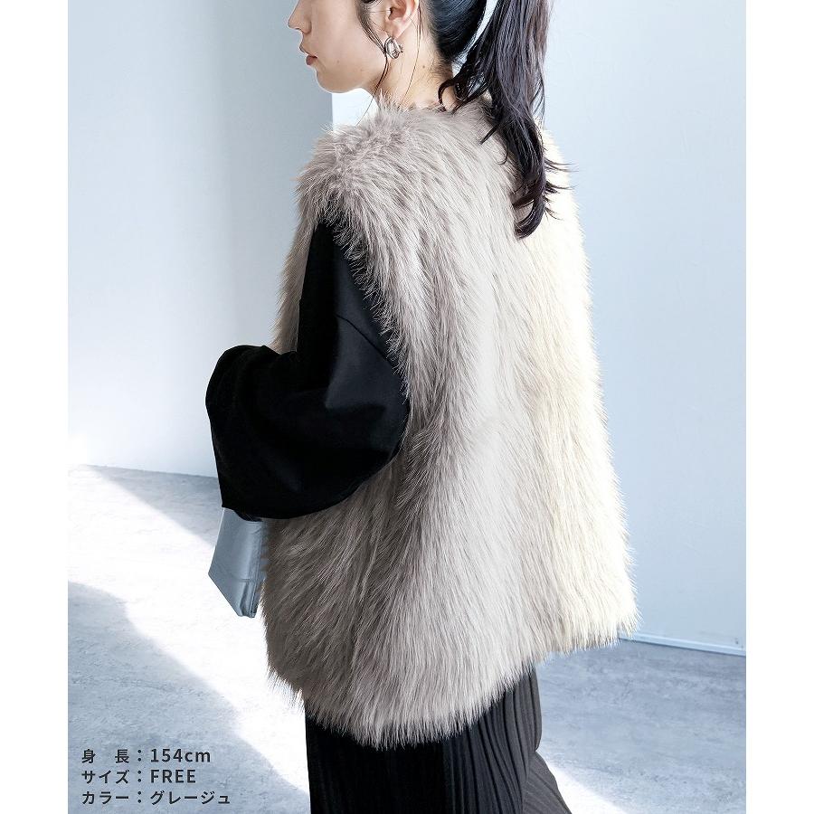 reca（レカ） フォックス風ファーベスト p246555-1 レディース 2025