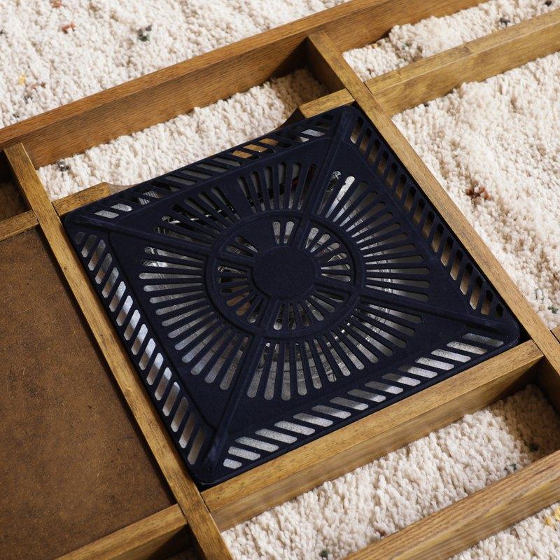 こたつテーブル FAM／BR ミッドブラウン 長方形 120×60cm オーク