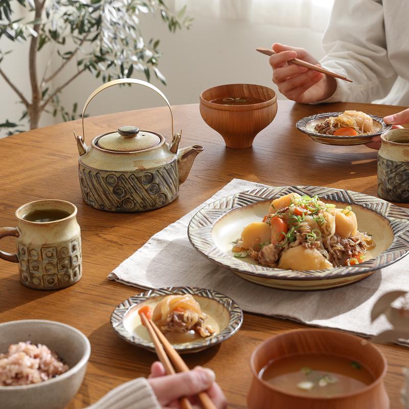 かしわ窯 Kamagaki ポット 600ml 0.6L ピッチャー 土瓶 日本製 国産