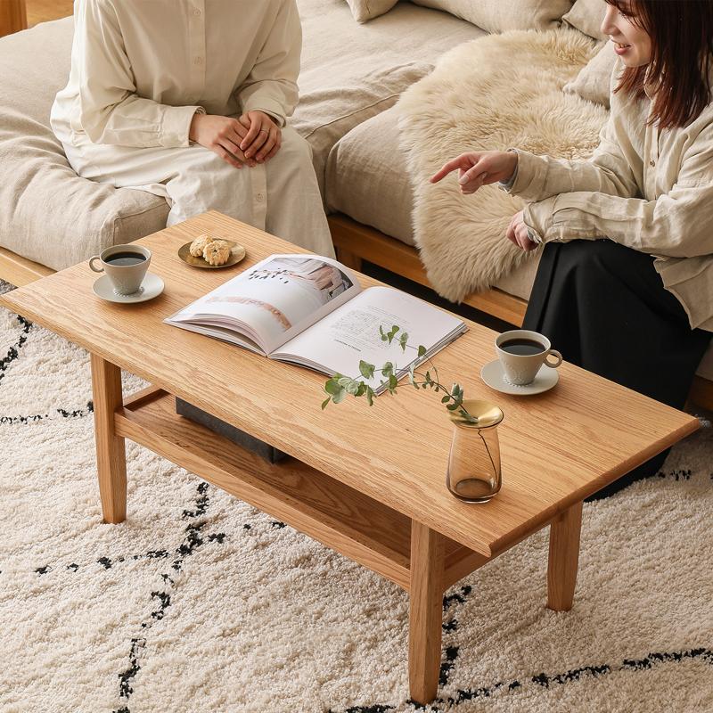 センターテーブル stand ナチュラル ローテーブル リビングテーブル 幅
