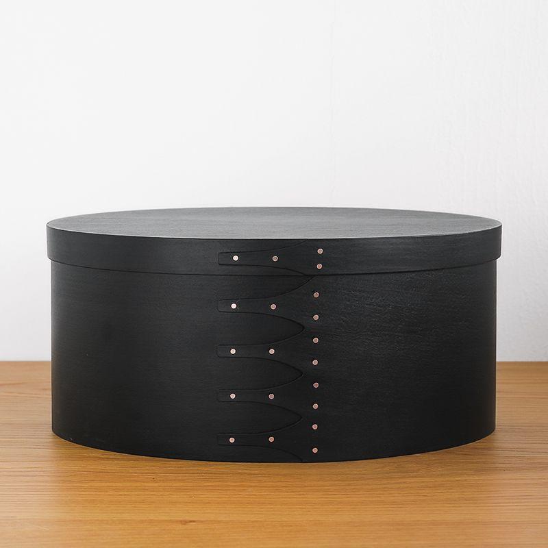 シェーカーボックス Lサイズ 収納 ボックス オーバル 楕円 木製