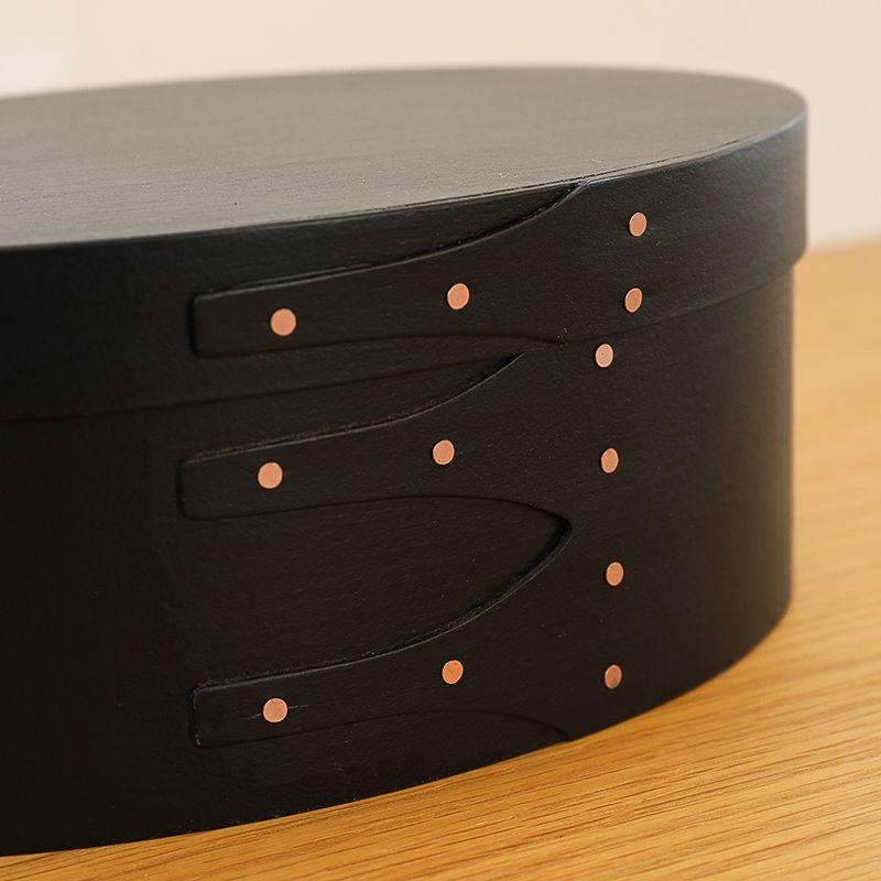 シェーカーボックス Lサイズ 収納 ボックス オーバル 楕円 木製