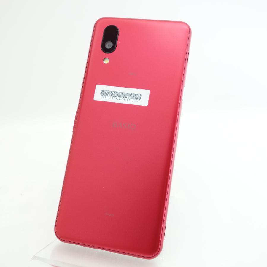 BASIO 【SIMフリー】BASIO active SHG09 レッド au版SIMロック解除品