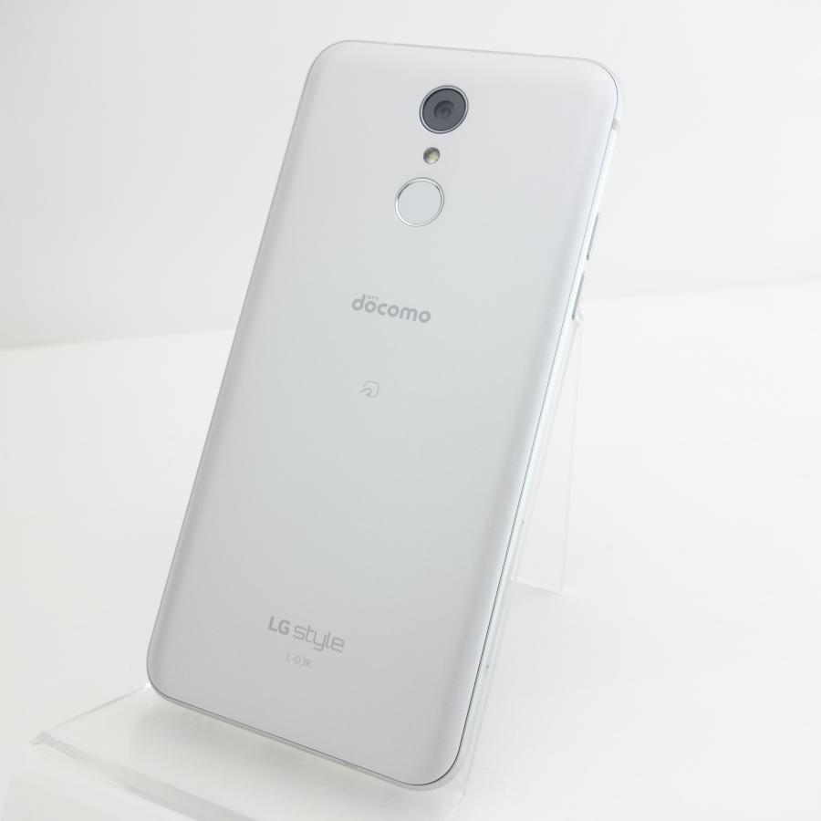 LG style 【SIMフリー】LG L-03K ホワイト docomo版SIMロック解除品
