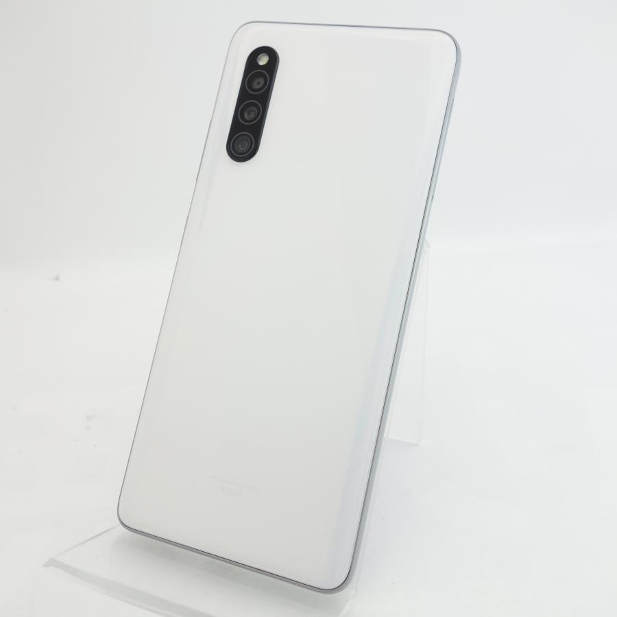 Galaxy A 【SIMフリー】GALAXY A41 SCV48 ホワイト au版SIMロック解除