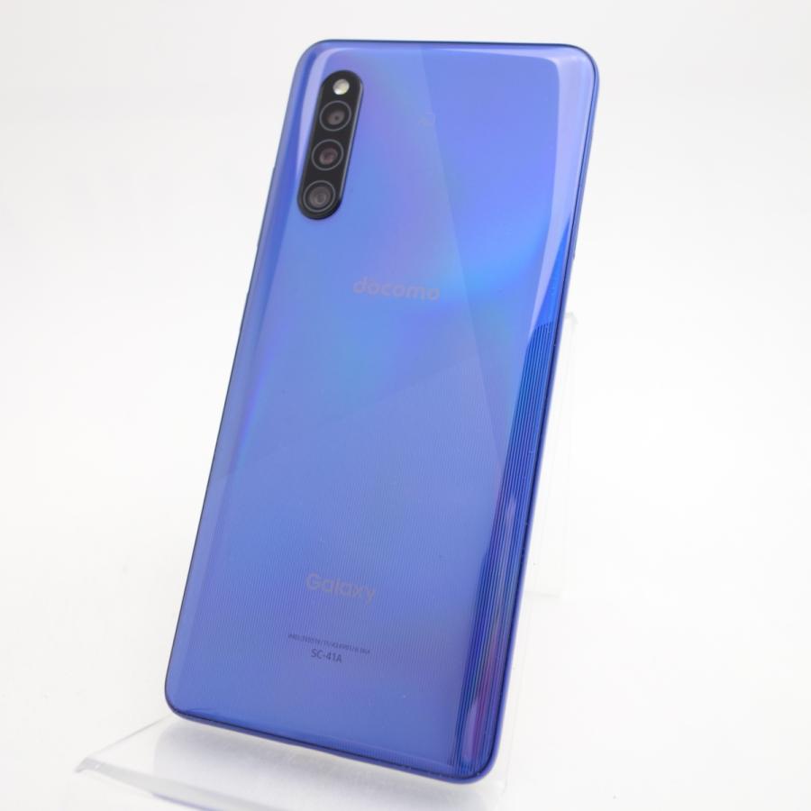 Galaxy A 【SIMフリー】GALAXY A41 SC-41A ブルー docomo版SIMロック