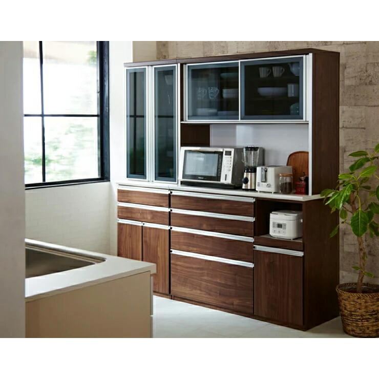 食器棚 幅120cm 高さ198cm 大川家具 国産 ほぼ完成品 開梱設置無料