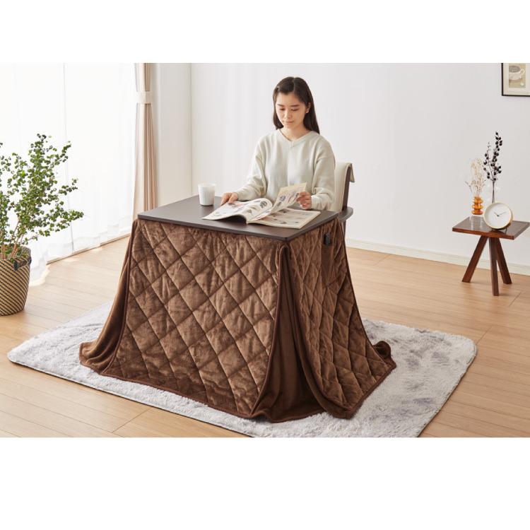 パーソナルこたつ 2点セット こたつデスク こたつ布団 75×50cm 500W