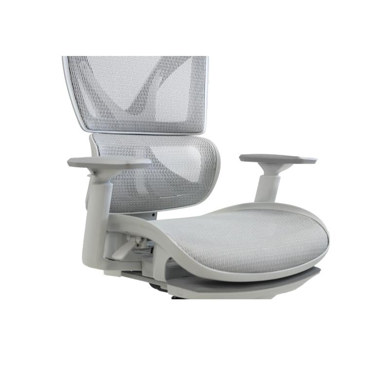 オフィスチェア 高機能チェア グレーフレーム ヘッドレストなし