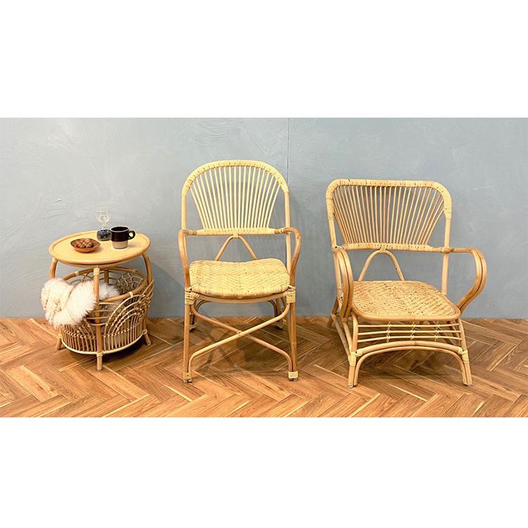 定番 ラタンチェア 1人掛け 完成品 1人用 1P チェア 椅子 いす