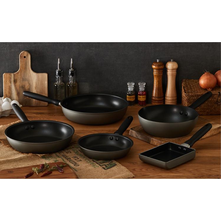 MEYER マイヤー フライパン 3点セット 24cm深型 26cm エッグパン ガス