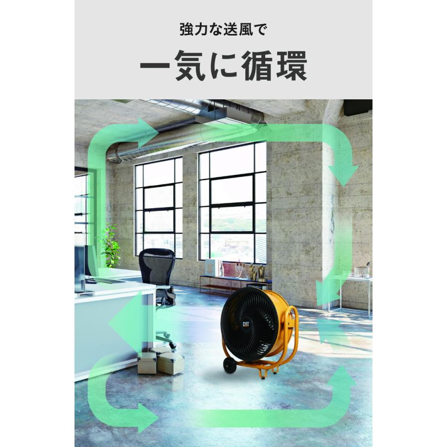 CAT サーキュレーター 羽根60cm 大型 風量3段階 工業扇風機 工場扇