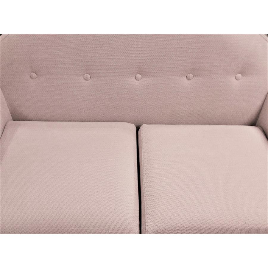 Francfranc ソファ フランフラン コリーヌ ピンク 2人用 : いいもの