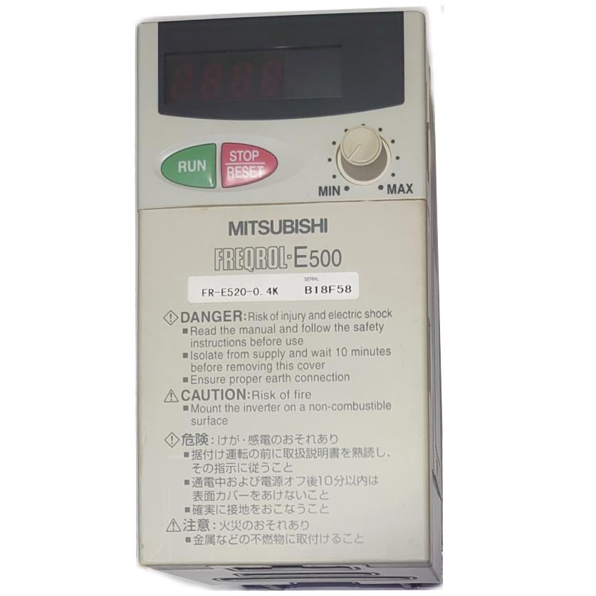 三菱電機（MITSUBISHI ELECTRIC） FR-E520-0.4K インバータ FREQROL