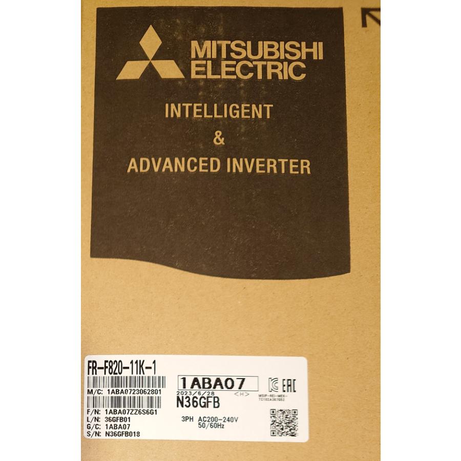 三菱電機（MITSUBISHI ELECTRIC） FR-F820-11K-1 ファン・ポンプ用