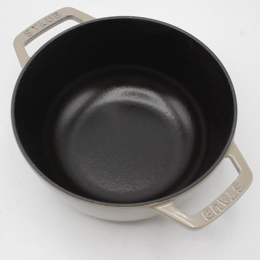 ボーナスストア+5％】ストウブ Wa-NABE Mサイズ 18cm リネン 40501-014