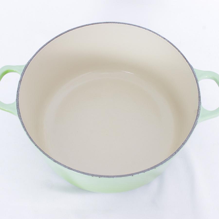 ココット・ロンド ル・クルーゼ 22cm キウイ フルーツグリーン 25001