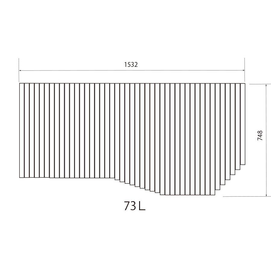 お風呂のふた トクラス (旧ヤマハ)新73L【新品番】FFMADW2X1 ヤマハ