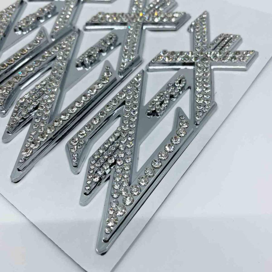 セール ライブDio ZX AF35 クリスタル 3D エンブレム シルバー限定新品