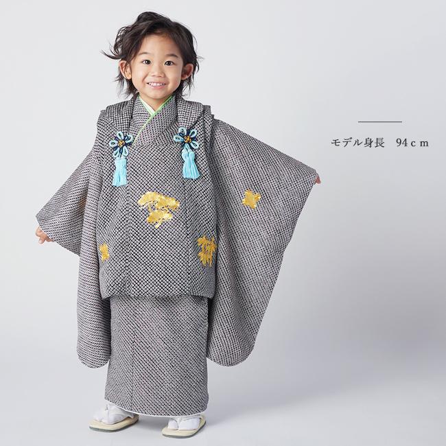七五三 着物 3歳 男の子 レンタル 七五三（3歳男の子被布）正統派