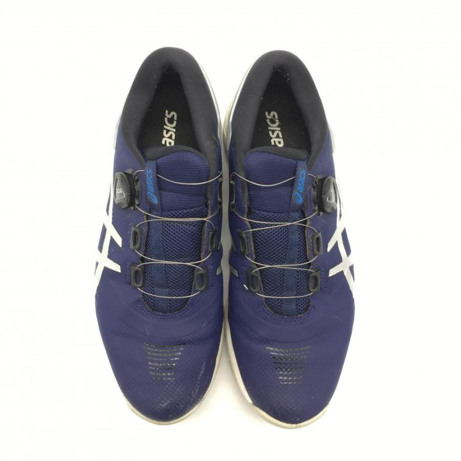 ASICS アシックス ゴルフシューズ ネイビー×シルバー ゲルコース