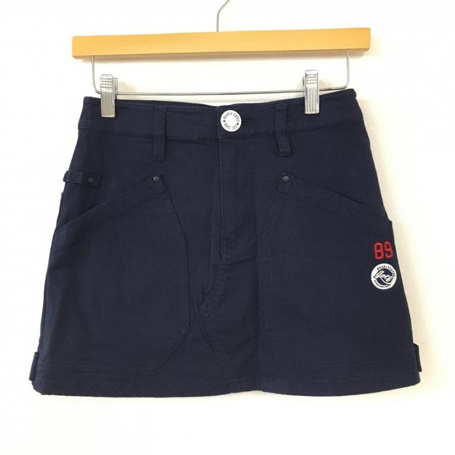 PEARLY GATES パーリーゲイツ ストレッチスカート ネイビー バック