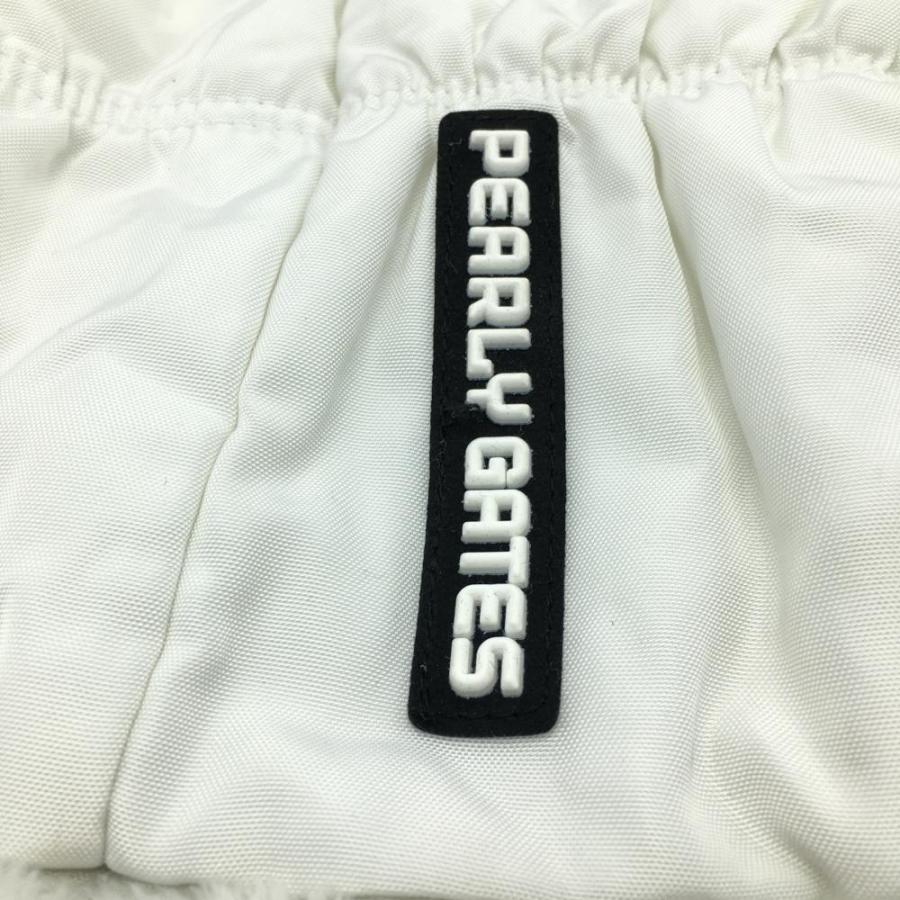 美品】PEARLY GATES パーリーゲイツ レッグウォーマー 白×ダーク
