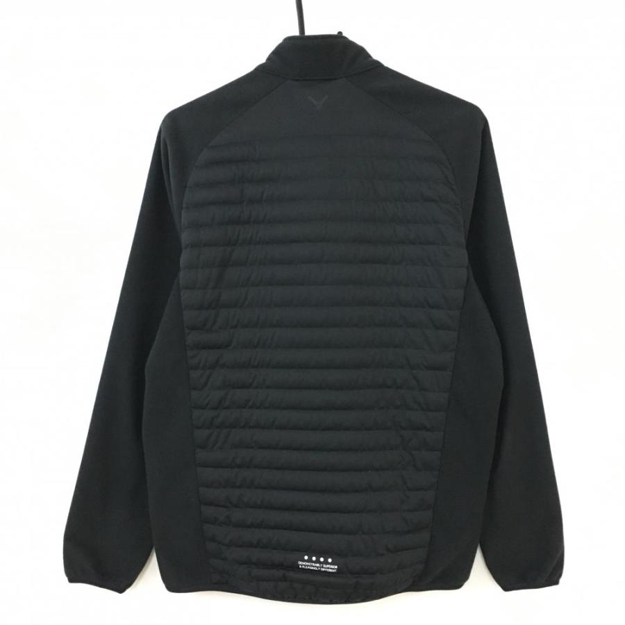50%OFF価格／(美品)Callaway キャロウェイ 中綿フリースブルゾン 黒