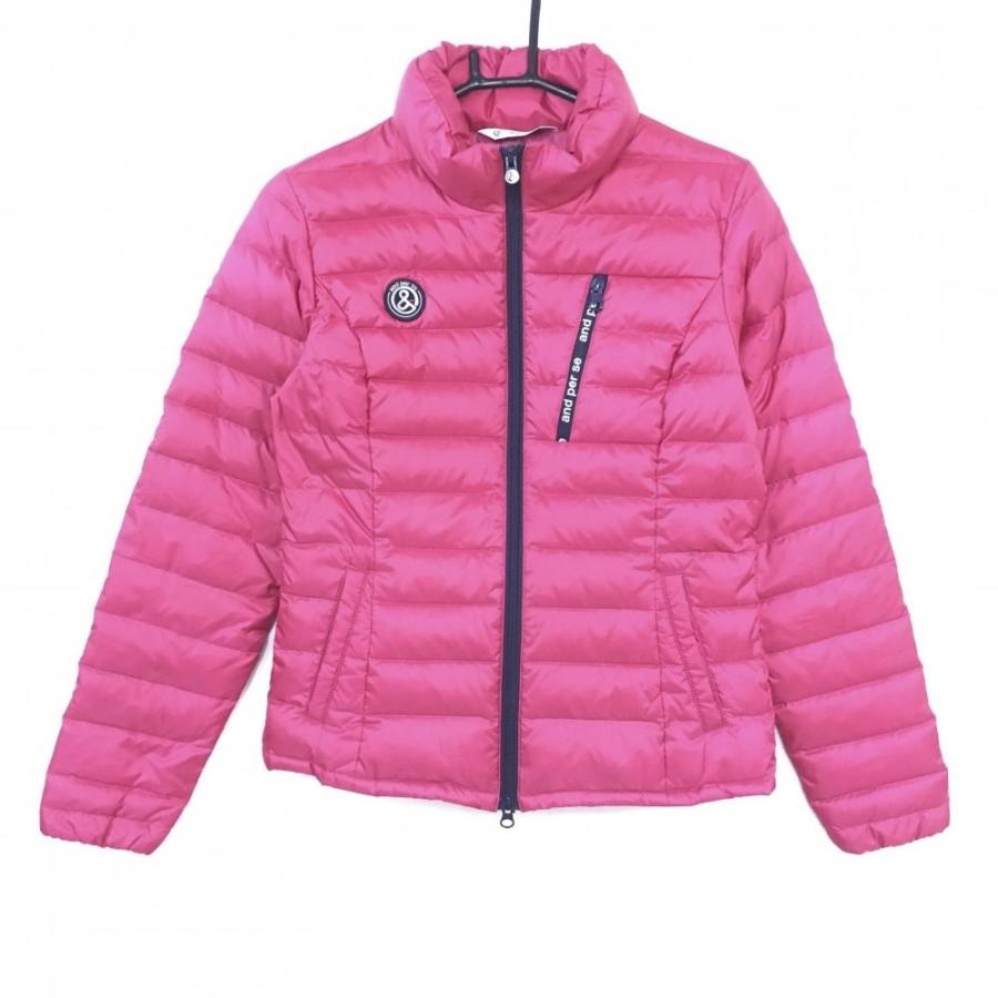 and per se（アンパスィ） ダウンジャケット ピンク ダウン90％ 軽量