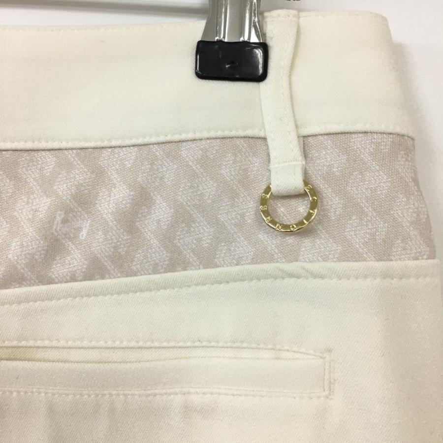 超美品】Resurrection レザレクション パンツ 白×ベージュ ロゴ