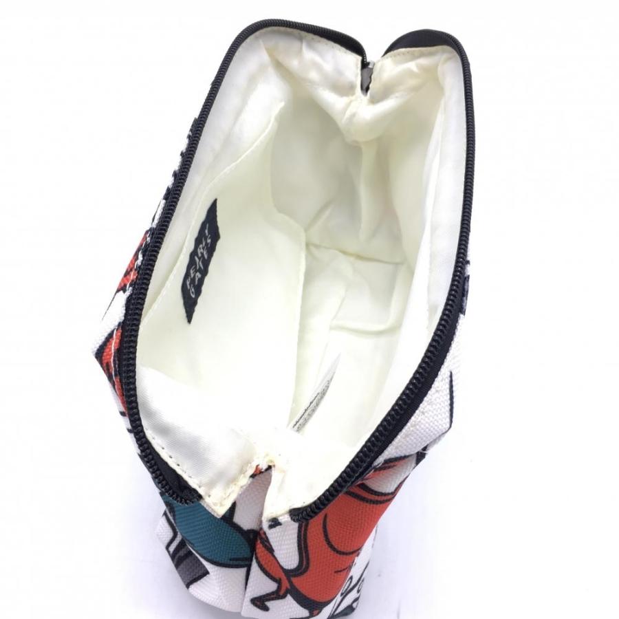 30%OFF価格／PEARLY GATES パーリーゲイツ スポンジボブ ポーチ 白