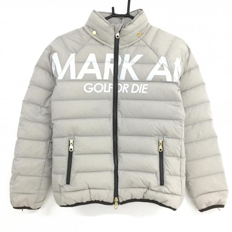 MARK&LONA（マークアンドロナ） ダウンジャケット ベージュ×白