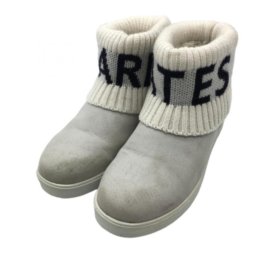 パーリーゲイツ ゴルフシューズ 白×ネイビー ショートブーツ 053