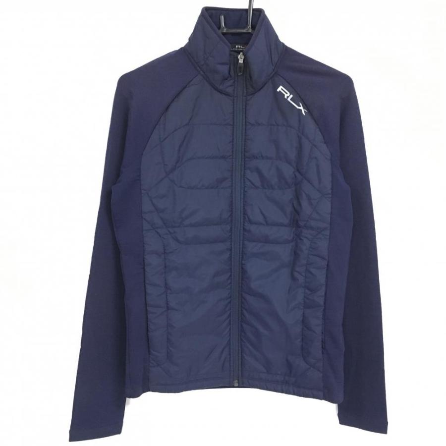 RLXラルフローレン 切替中綿ジャケット ネイビー 前身頃中綿 メンズ XS