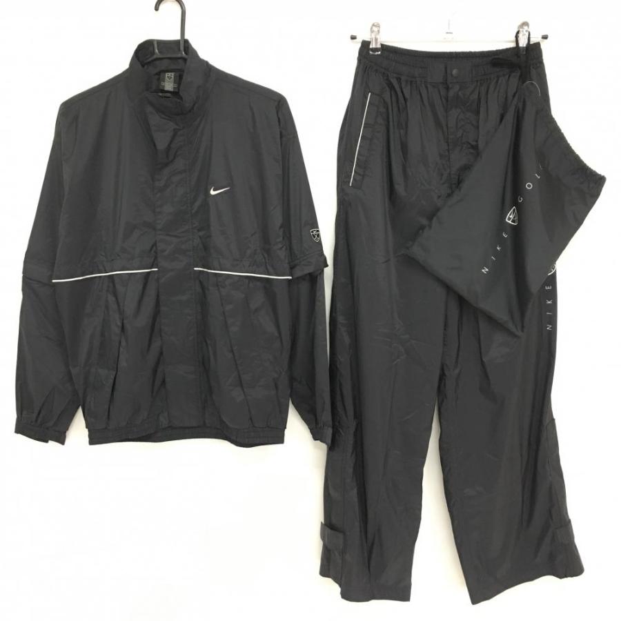 美品】ナイキゴルフ レインウェア 上下セット 2WAYジャケット×パンツ