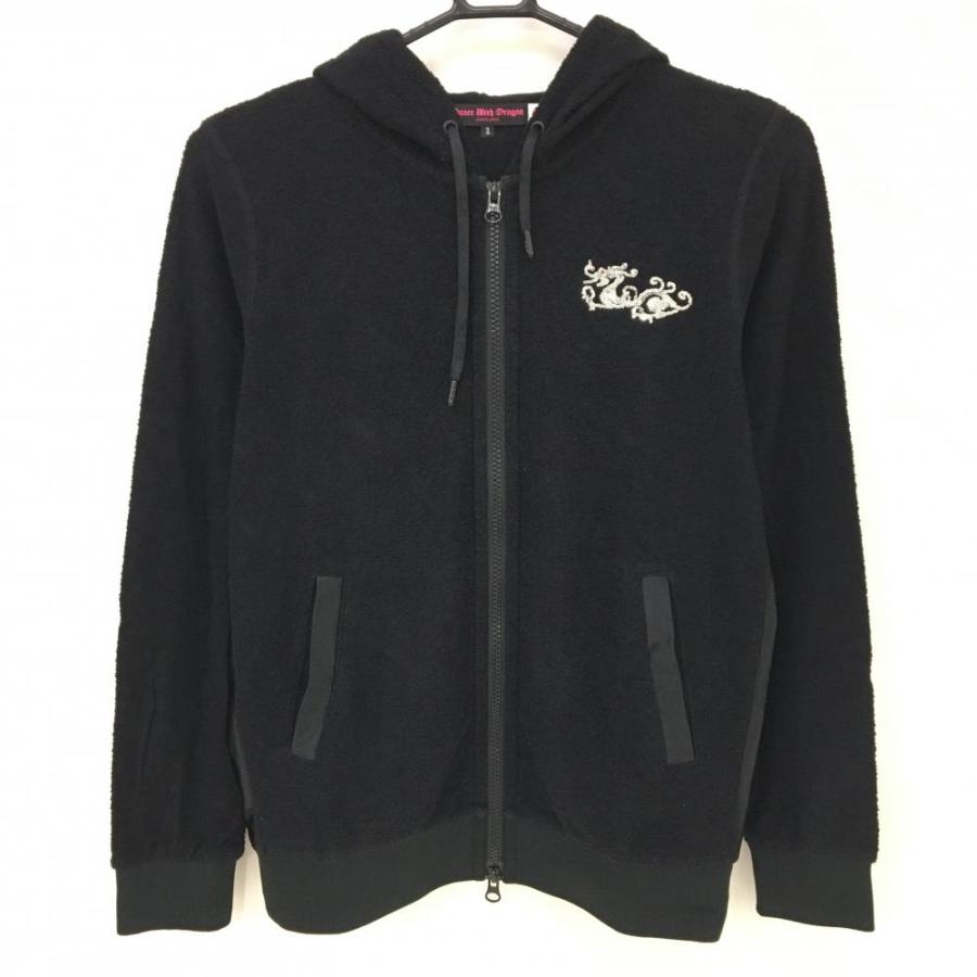 Dance With Dragon（ダンスウィズドラゴン） ジップパーカー 黒