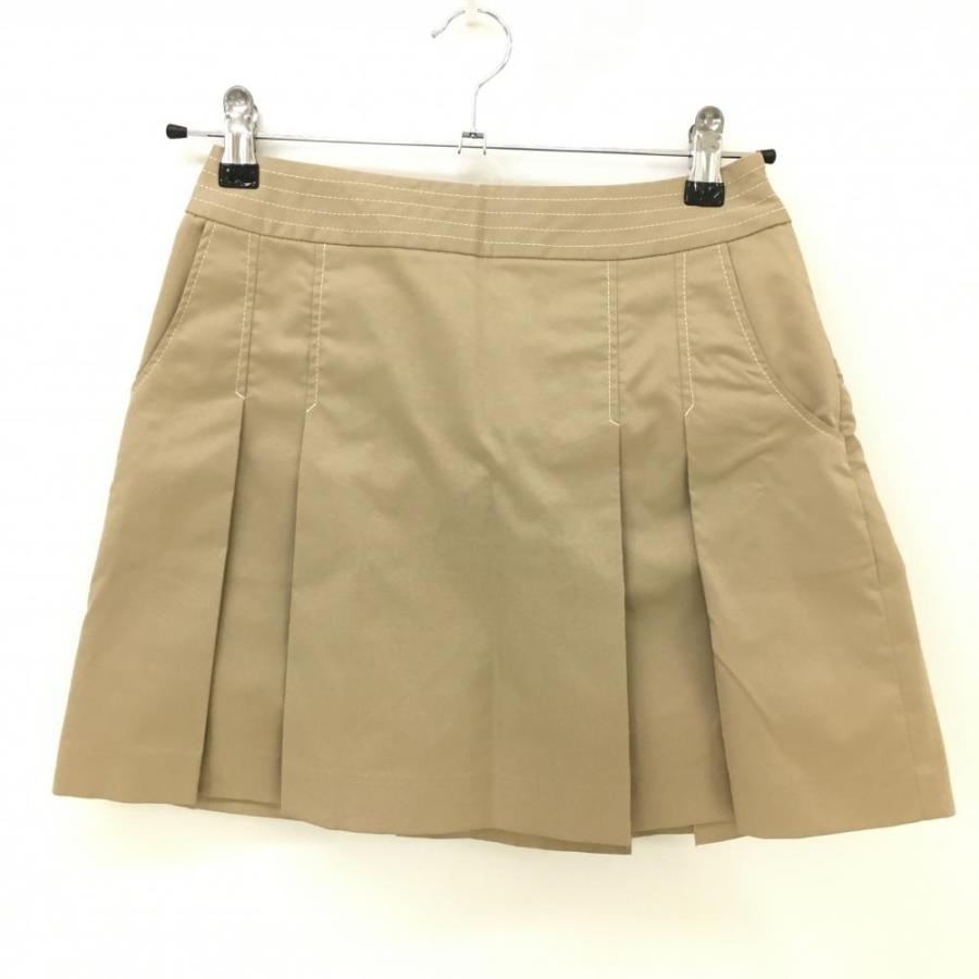JUN&ROPE'（ジュンアンドロペ） プリーツスカート ベージュ 取り外し可