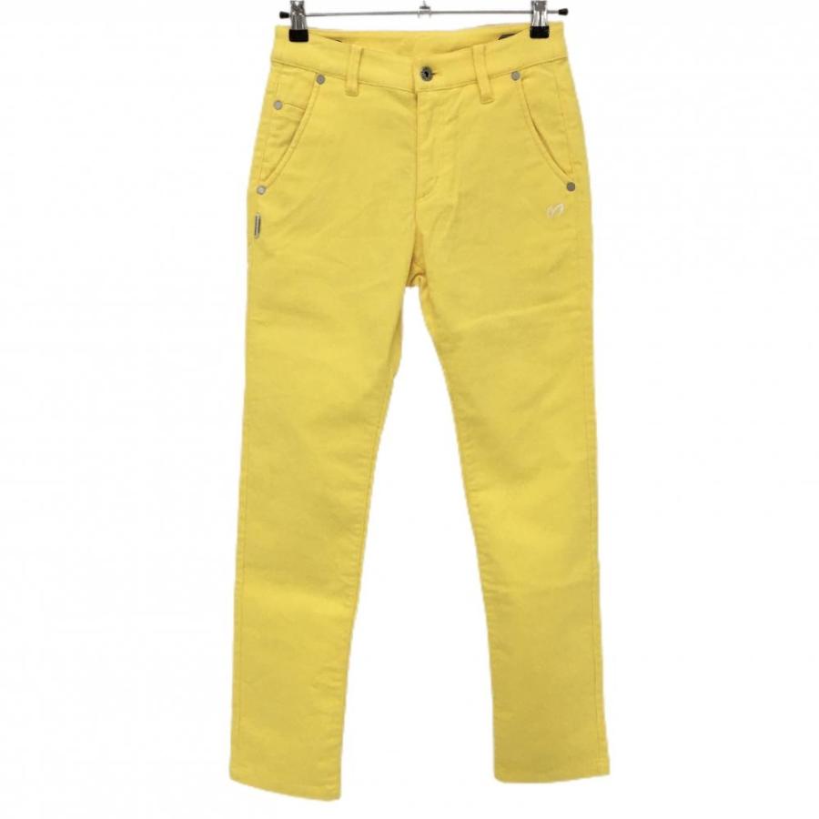 超美品】マスターバニー パンツ イエロー 表微起毛 ロゴ刺しゅう