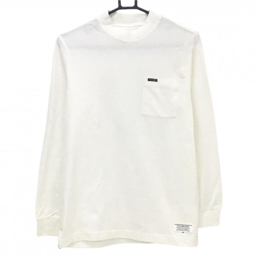 TRAVISMATHEW トラヴィスマシュー 長袖ハイネックシャツ 白 シンプル