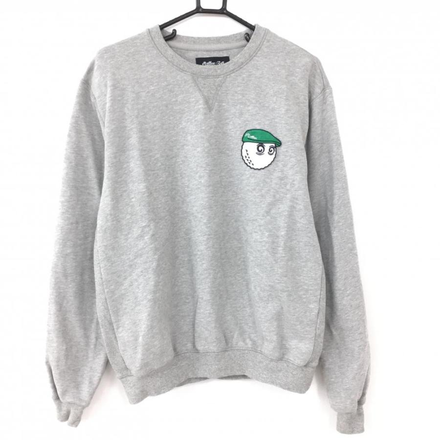 美品】希少＊Malbon Golf マルボンゴルフ スウェットトレーナー グレー