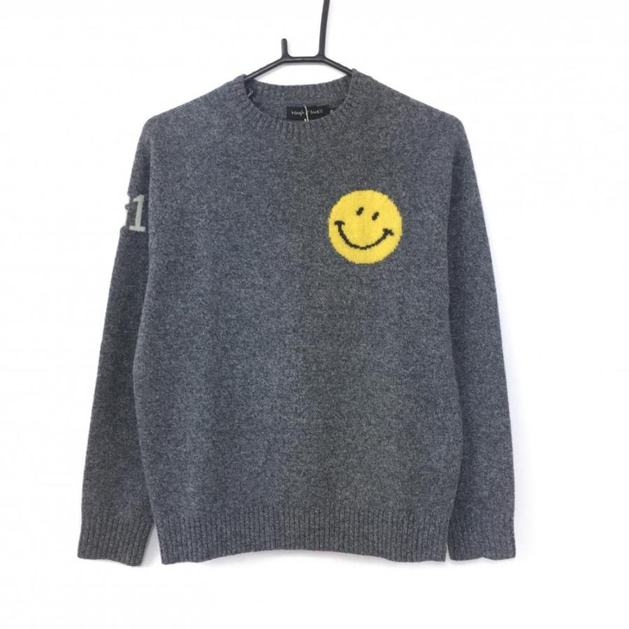 新品】10％OFF〜rough & swell ラフアンドスウェル セーター 杢グレー