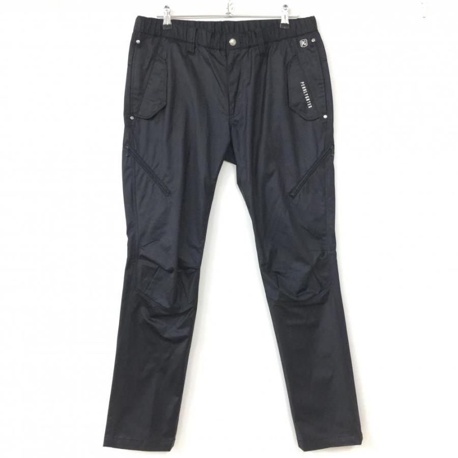 PEARLY GATES（パーリーゲイツ） パンツ 黒 複数ポケット シンプル