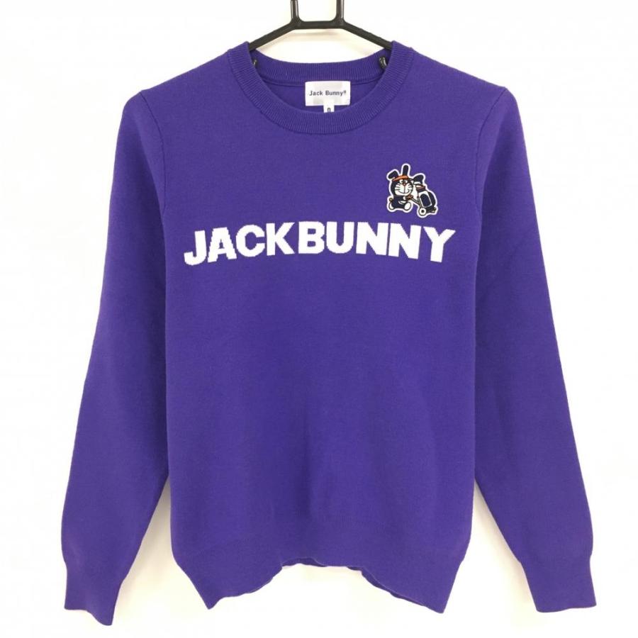 Jack Bunny!!（ジャックバニー） セーター パープル ドラえもん ニット